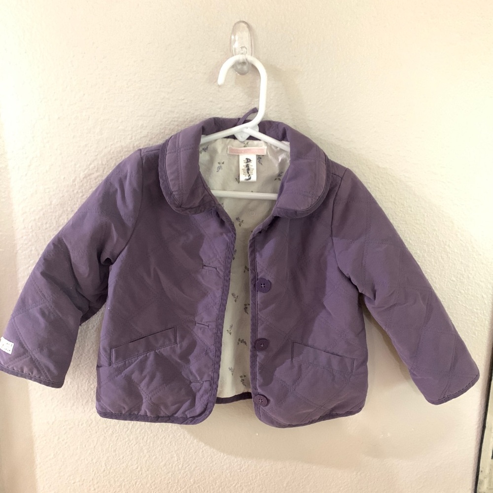 Purple / Plum Janie & Jack Barn Jacket Size 2t/3t